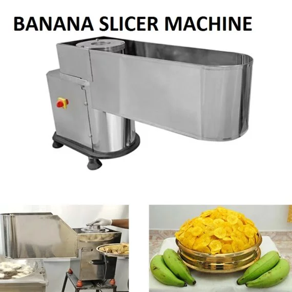 Banana Wafer Slicer Machine Single Speed