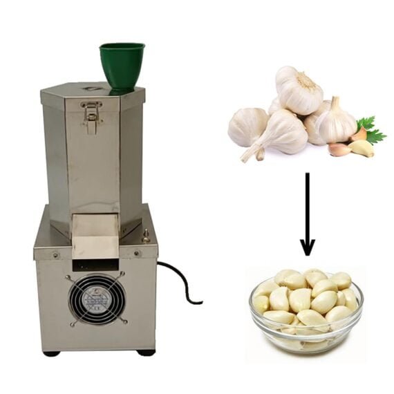 Dry Garlic Peeling Machine 20 Kg Compact