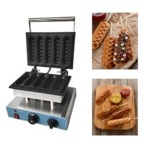 Hot Dog Corn Stick Waffle Maker Machine