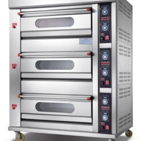 Electric Baking / Pizza Oven Digital 3 Deck 6 Tray