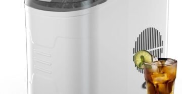 Ice Cube Machine 12 Kg Portable - White