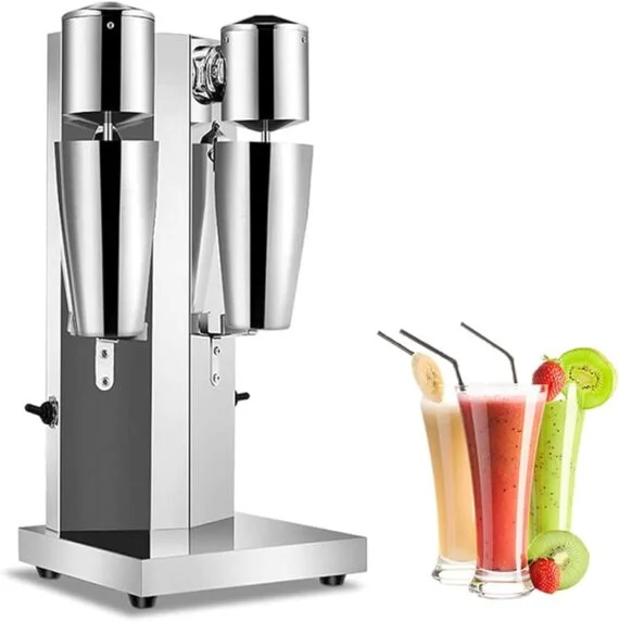 Milk Shake Machine Double Glass 750 Ml Electric