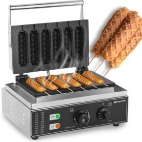 Hot Dog Corn Stick Waffle Maker Machine Premium