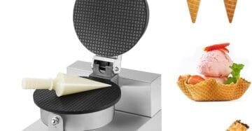 Cone Waffle Maker Machine 7 Inch Single Head