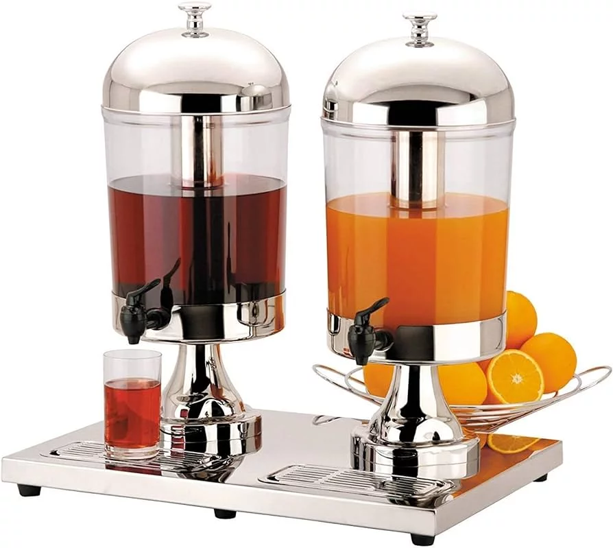 2 Tank Juice Dispenser Manual 8 Liter