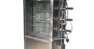 Commercial Grill Chicken Machine 9 Birds Gas