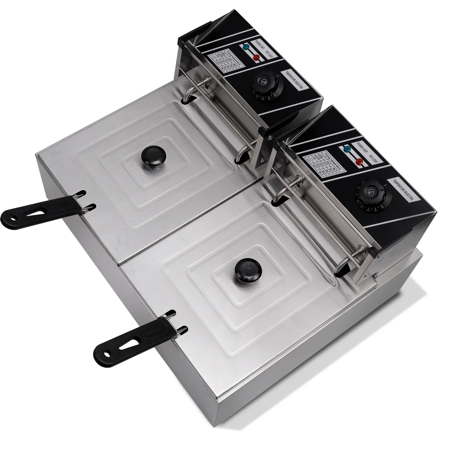 Electric Double Tank Deep Fryer 24 Liter (12*2)