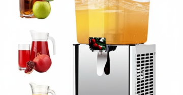 Electric Juice Dispenser 1 Tank 18 Liter Yellow