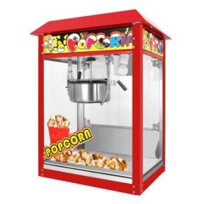 Commercial Popcorn Machine 250 Gms Electric Red