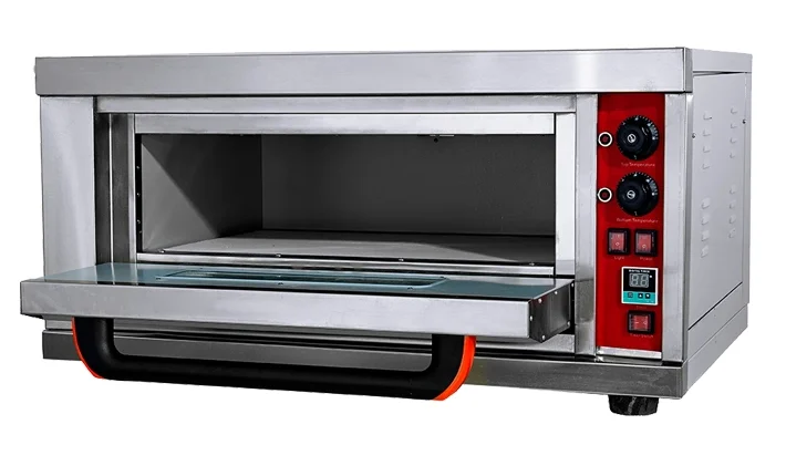 Chefglobe Electric Pizza Deck Oven - One Deck One Tray Analogue (1 D - 1 T) - Image 2
