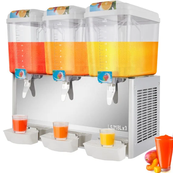 Electric Juice Dispenser 3 Tank 18x3 54 Liter - Image 3