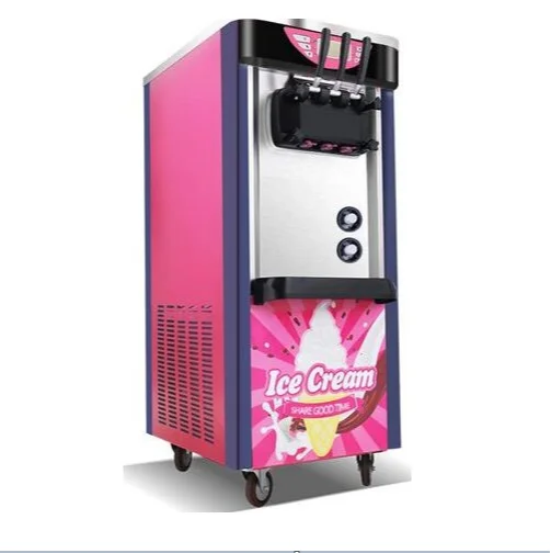 Softy Ice Cream Machine 2+1 Flavor 4.5 Ltr Single Compressor