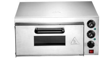 Electric Pizza Oven 1 Deck Stone Base Analogue Controller
