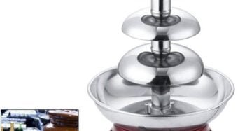 Commercial Chocolate Fountain 5 Layer Red