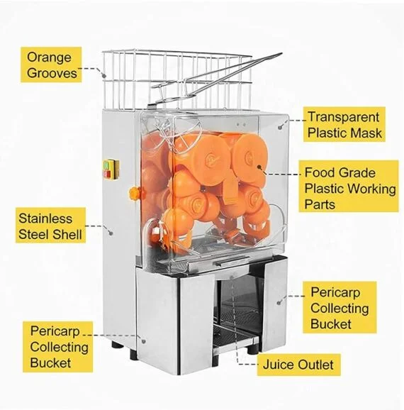 Commercial Automatic Orange And Pomegranate Juice Machine - Image 2