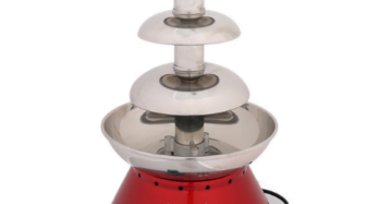 Chocolate Fountain 4 Layer Red