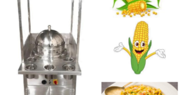 Commercial Sweetcorn Machine Electric Trolly