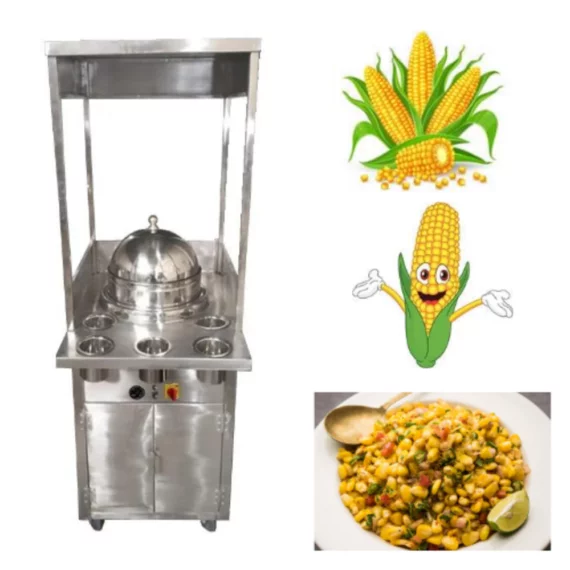 Commercial Sweetcorn Machine Electric Trolly