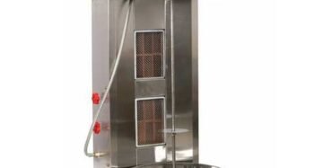 Gas Shawarma Machine Double Burner