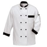 white chef coat