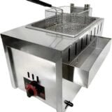 Gas Single Tank Deep Fryer 8 Liter