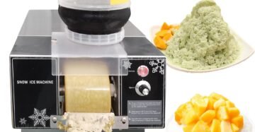 Snow Flake Ice Maker Machine Tabletop, Bingsu Korean Ice Maker