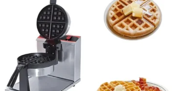 Akasa Rotary Waffle Machine 8 Inch Circular