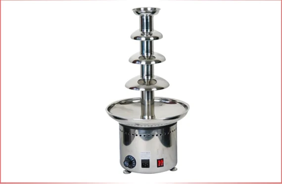 Commercial Chocolate Fountain Machine with Ss Material