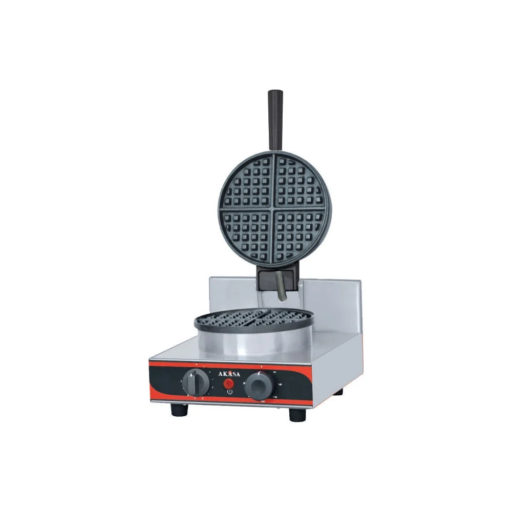 Akasa Belgian Waffle Maker Machine Single Head 1 Akasa Belgian Waffle Maker Machine Single Head
