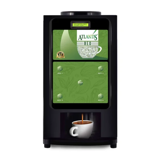 3-Lane Tea and Coffee Vending Machine