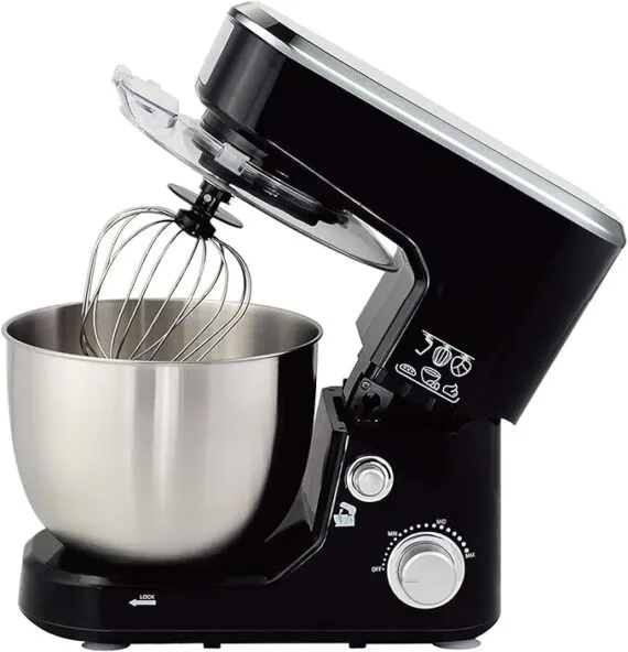 Stand Mixer 5 Liter With Speed Control Black