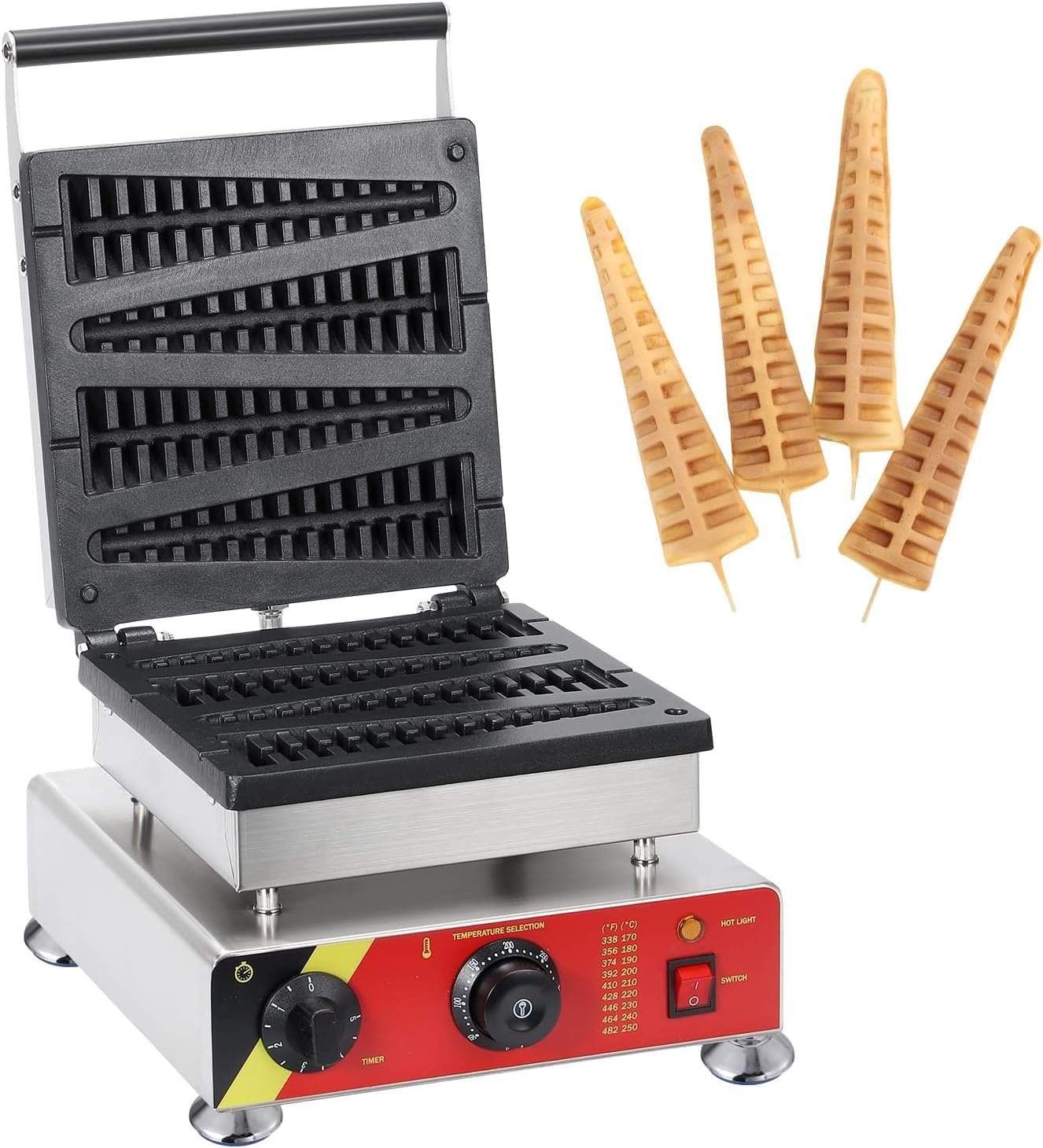 Stick Waffle Machine 8 Inch Long 4 Sticks 2 Stick Waffle Machine 8 Inch Long 4 Sticks - Image 2