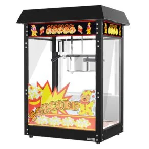 Commercial Popcorn Machine 250 Gms Electric Black