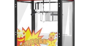 Commercial Popcorn Machine 250 Gms Electric Black