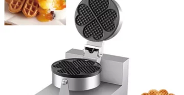 Heart Shape Waffle Maker Machine Single Head