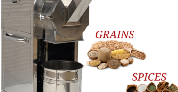 2 In 1 SS Pulverizer 5 Hp For Grinding Masala & Flours Premium Single Chamber