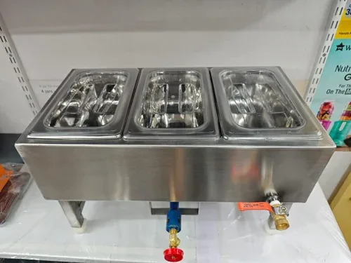 Gas Chocolate melter 3 Tank