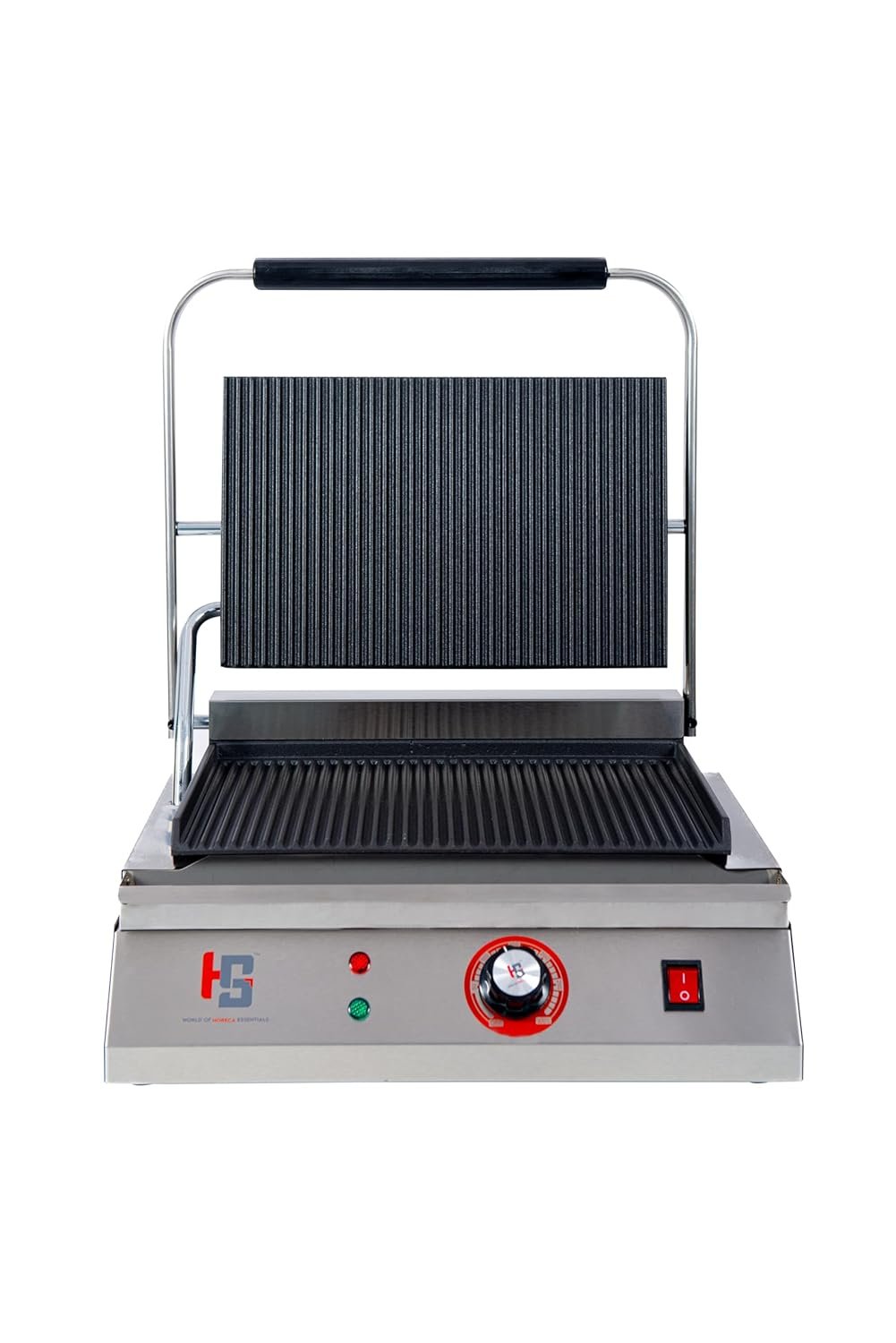 HS Electric Commercial Sandwich Griller Machine Single Head 14 Inch Plain 4 HS Electric Commercial Sandwich Griller Machine Single Head 14 Inch Plain - Image 4