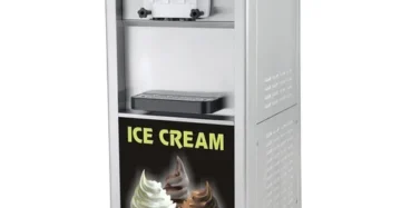 Softy Ice Cream Machine 2+1 Flavor 4.5 Ltr Single Compressor SS