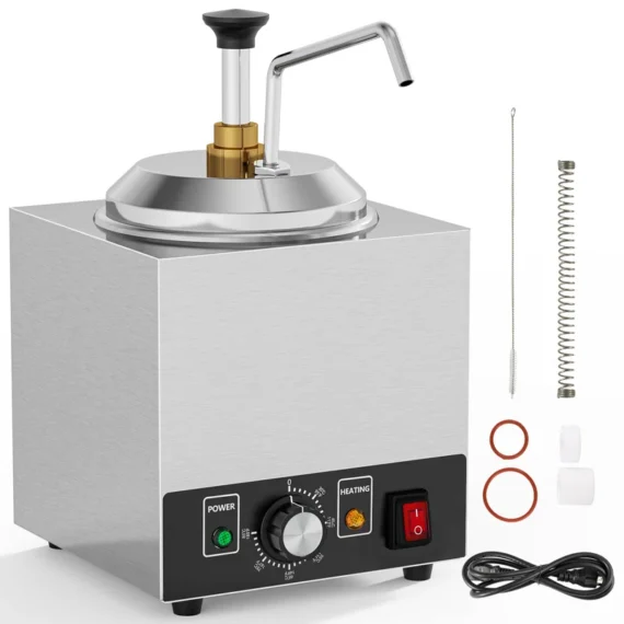 Electric Nachos Cheese And Sauce Warmer Dispenser
