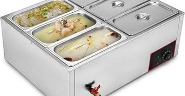 Electric Bain Marie Counter Table Top 5 Ltr x 8 Pan