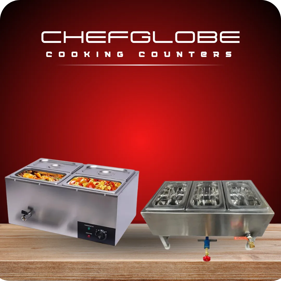 Chefglobe Bain Marie Counter