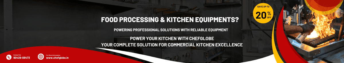 Chefglobe Commercials - Bakery & Kitchen Equipment's Store 132 Chefglobe Commercial Kitche nequipments