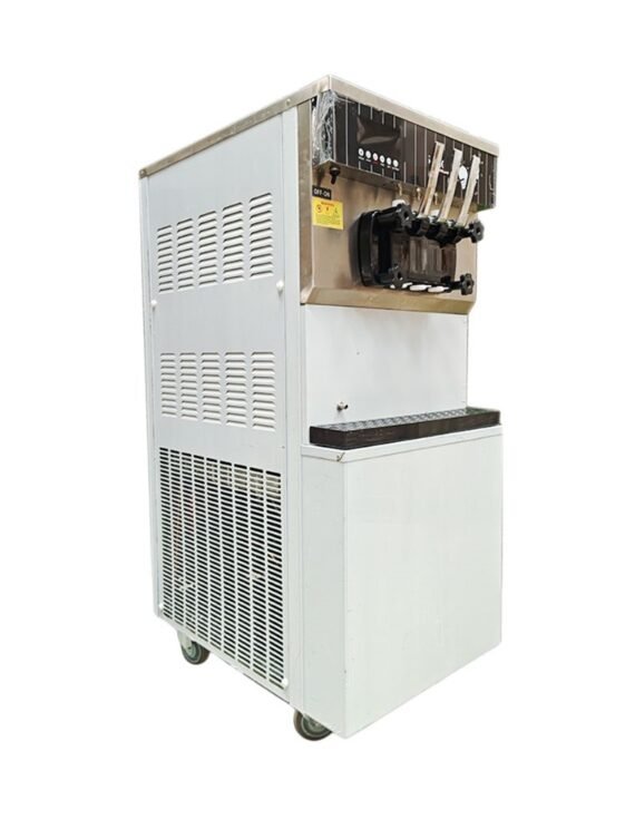 Softy Ice Cream Machine 2+1 Flavor Standing Double Compressor Permium - Image 3