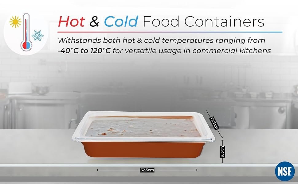 PC GN Pan 1/3 65mm - 6.5 Cm, NSF Grade Gastronorm Pan Polycarbonate, 2.1 Ltr Without Lid 10 250bba6c ebec 40d6 ad08 0943f949d723. CR0019401200 PT0 SX970 V1