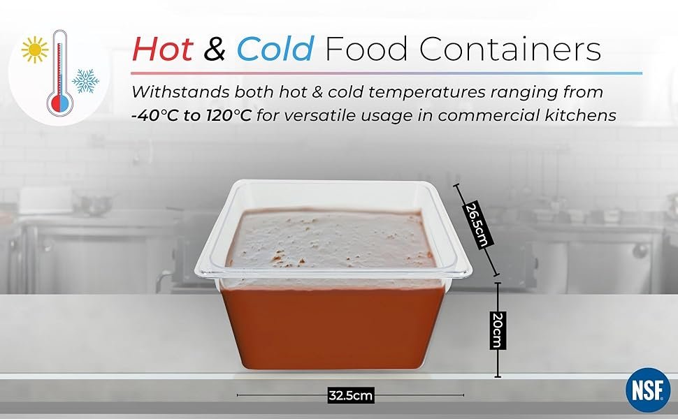 PC GN Pan 1/2 200mm – 20 Cm, NSF Grade Gastronorm Pan Polycarbonate, 11 Ltr Without Lid 8 31bbf3c2 0804 4266 9eca 8f51450f91fb. CR0019401200 PT0 SX970 V1