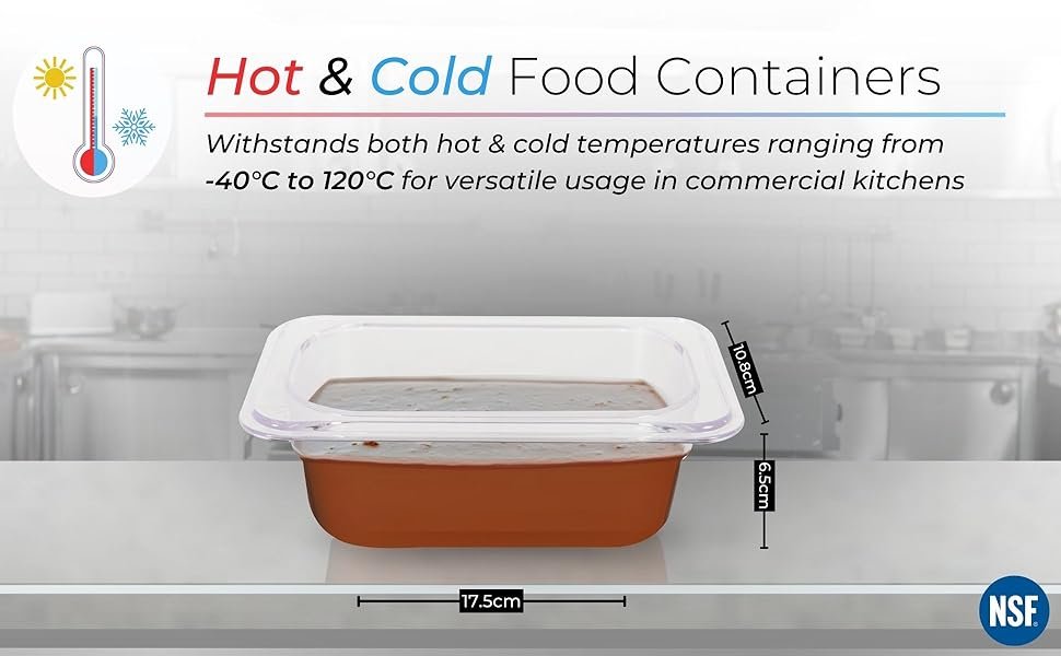 PC GN Pan 1/9 65mm - 6.5 Cm, NSF Grade Gastronorm Pan Polycarbonate, 500 ML Without Lid 11 438fe33e 7eeb 4e5c 9b63 96b099b2e107. CR0019401200 PT0 SX970 V1