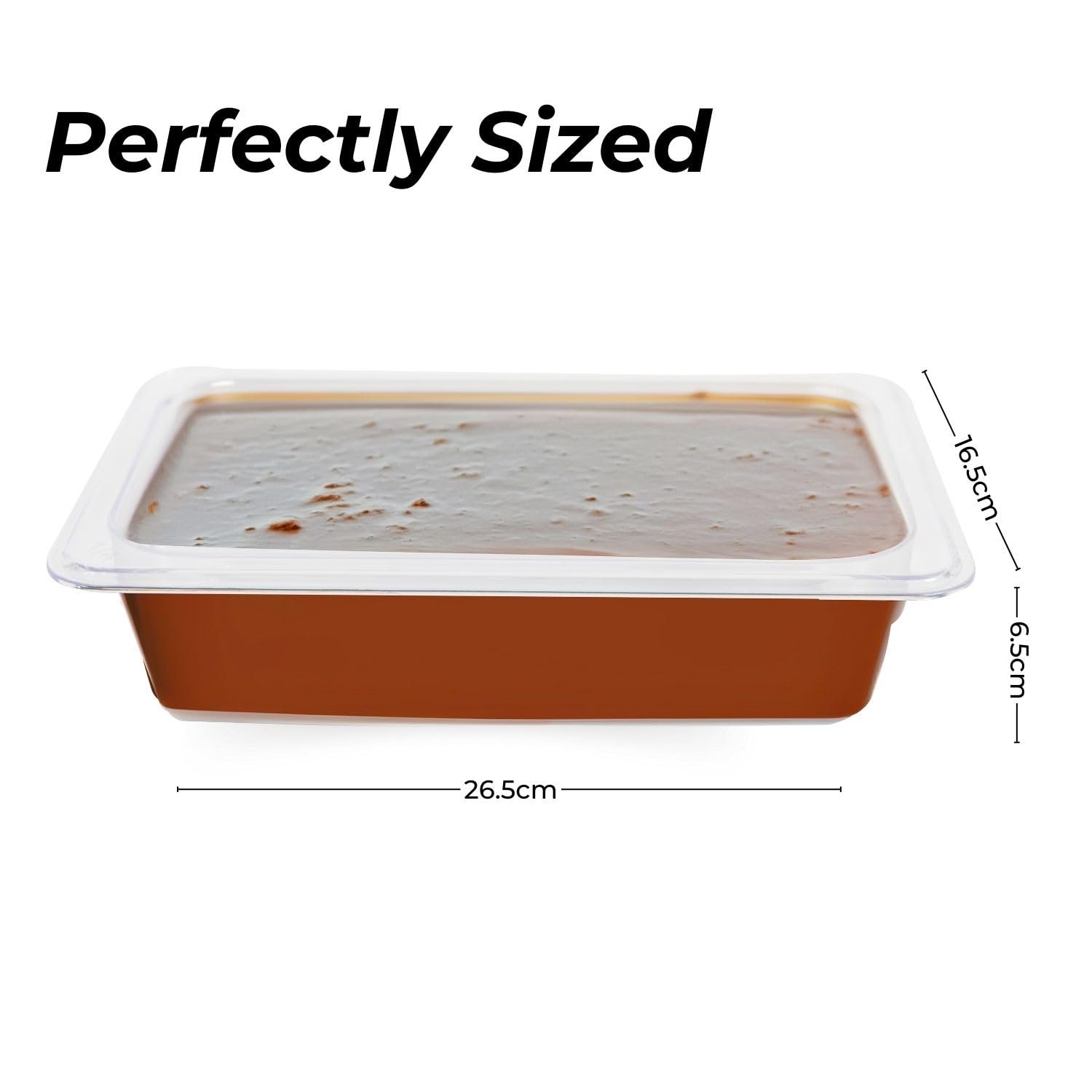 PC GN Pan 1/4 65mm - 6.5 Cm, NSF Grade Gastronorm Pan Polycarbonate, 1.5 Ltr Without Lid 5 PC GN Pan 1/4 65mm - 6.5 Cm, NSF Grade Gastronorm Pan Polycarbonate, 1.5 Ltr Without Lid - Image 5