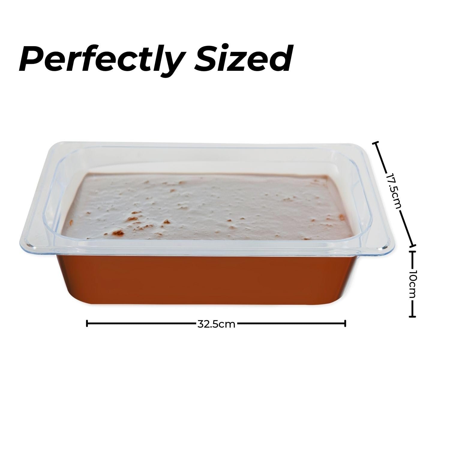 PC GN Pan 1/3 100mm - 10 Cm, NSF Grade Gastronorm Pan Polycarbonate, 3.1 Ltr Without Lid 7 PC GN Pan 1/3 100mm - 10 Cm, NSF Grade Gastronorm Pan Polycarbonate, 3.1 Ltr Without Lid - Image 7