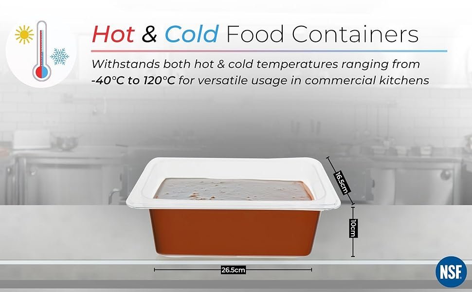 PC GN Pan 1/4 100mm - 10 Cm, NSF Grade Gastronorm Pan Polycarbonate, 2.3 Ltr Without Lid 9 55362e15 7d2e 4bc6 ac2b eeab177272b1. CR0019401200 PT0 SX970 V1